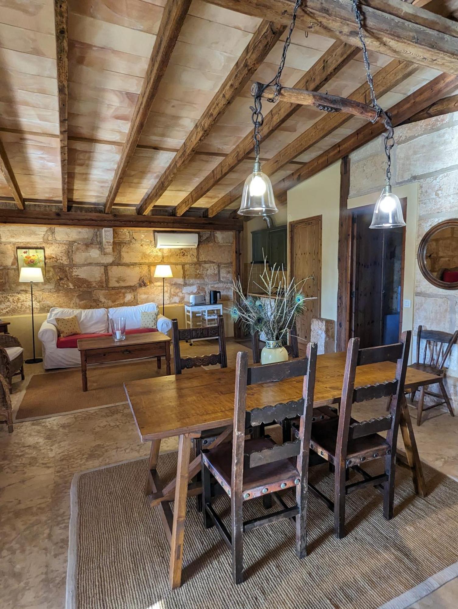 Agroturismo Finca Sant Blai 캄포스 외부 사진