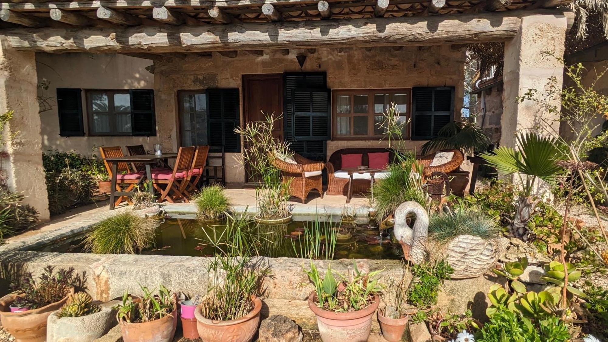 Agroturismo Finca Sant Blai 캄포스 외부 사진